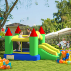Bouncy Castle with Slide - Durable Inflatable Jumper for Kids