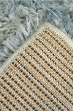 Lagom Duck Egg Blue Shaggy Rug
