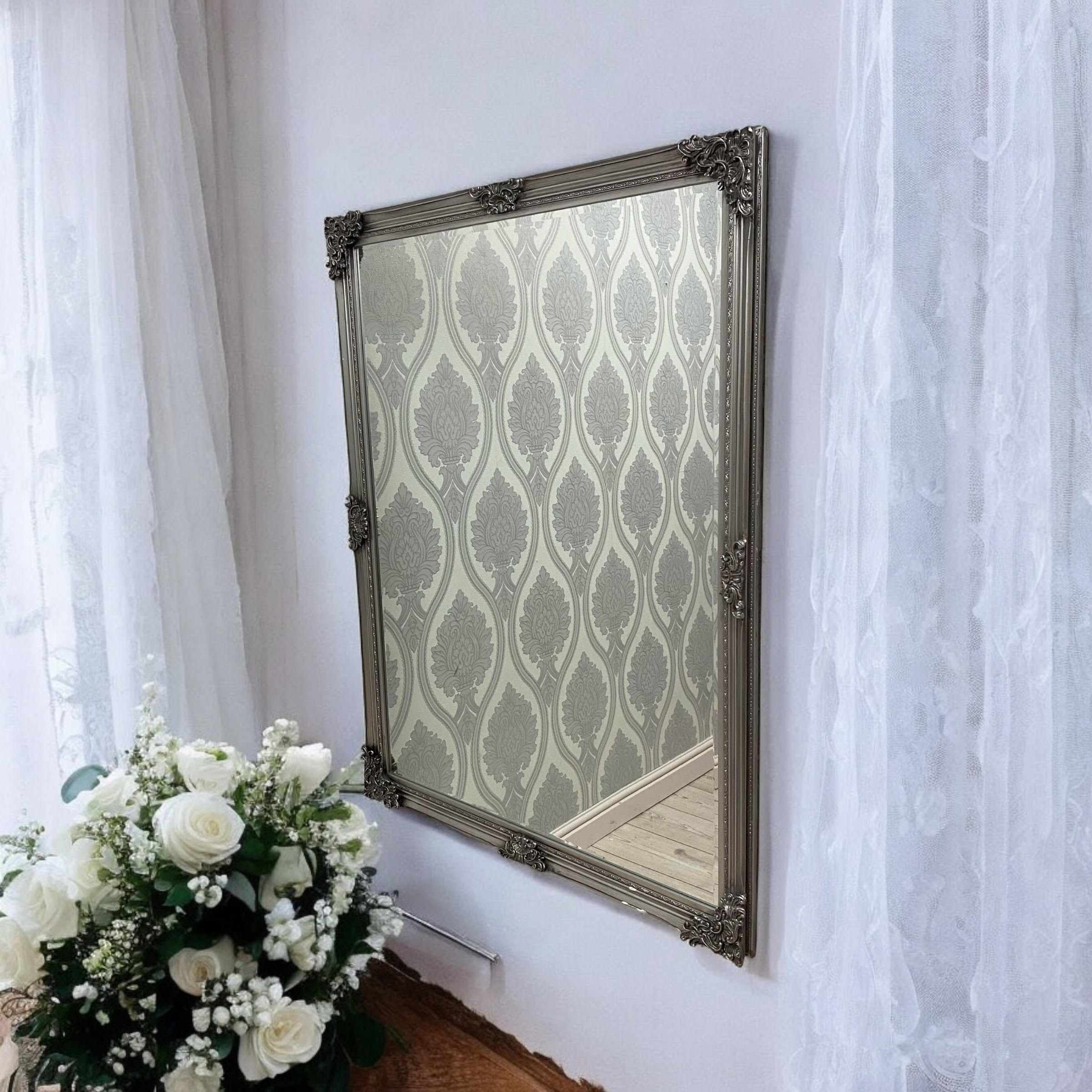 36X48Inch Silver Wall Mirror
