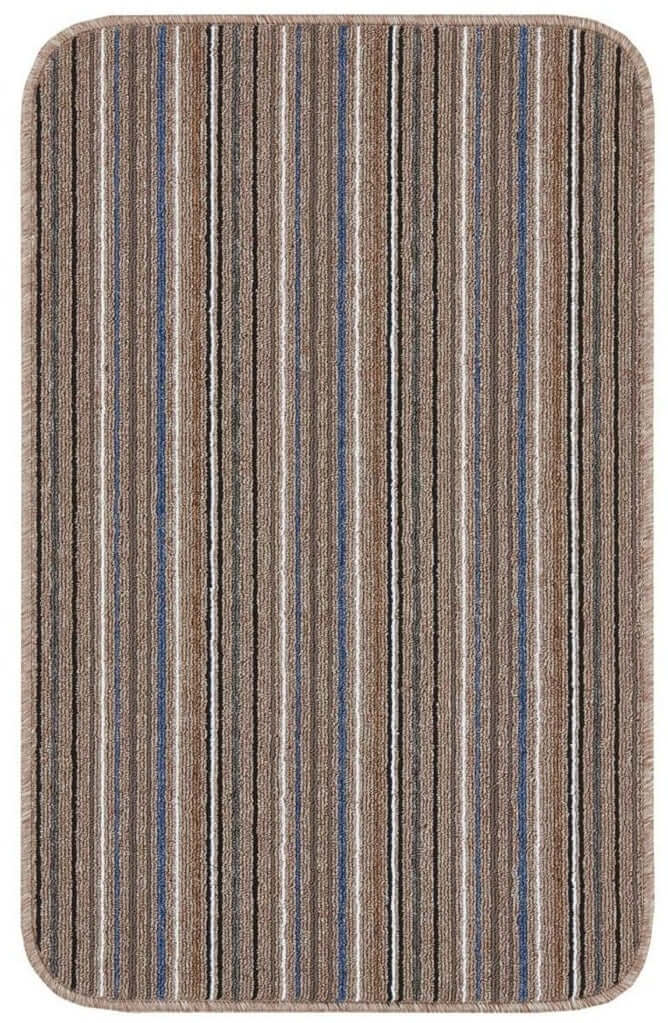 Mocha & Blue Washable Mat
