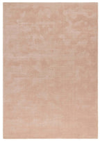 Hush Solid Coral Pink Luxury Rug