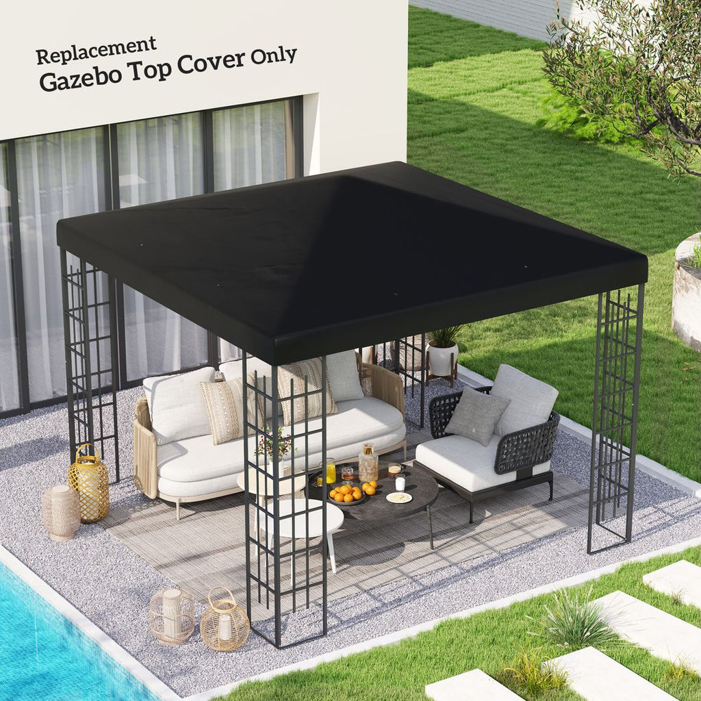 3 x 3(m) Gazebo Canopy Replacement Cover, +