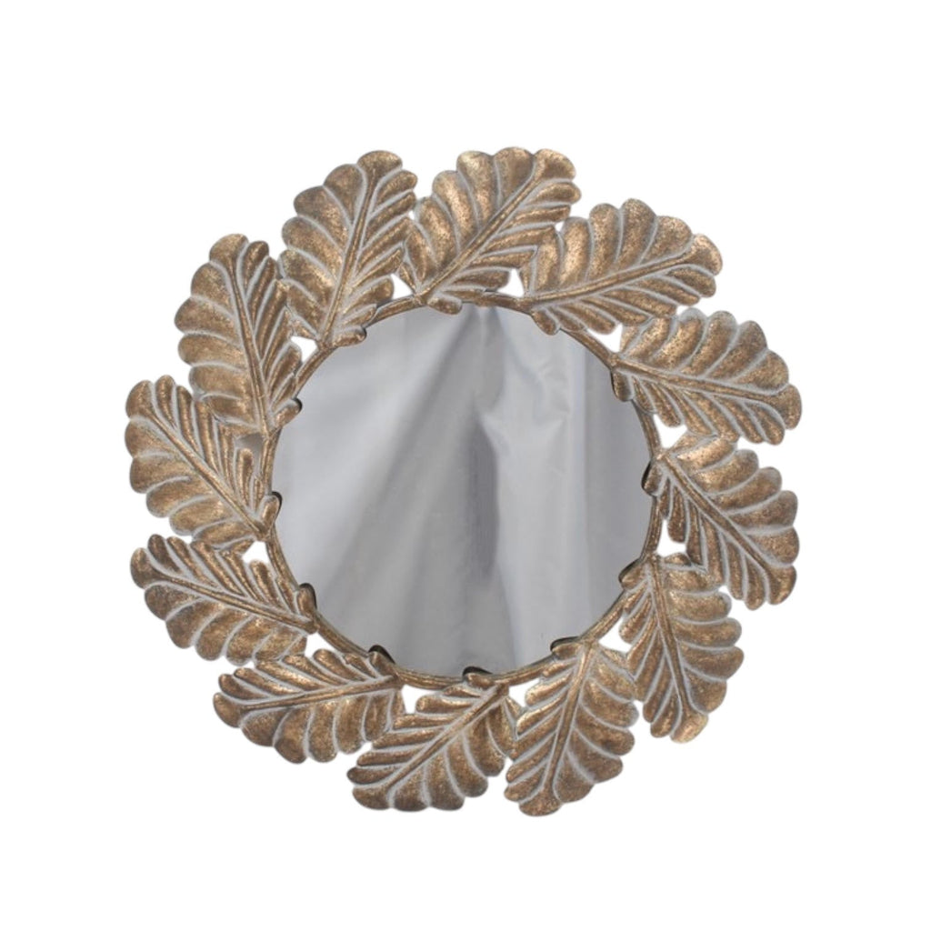 68cm Round Metal Mirror