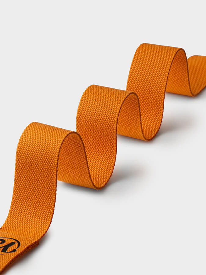 GOTS Organic Cotton D-Ring 2.5m Yoga Belt Strap