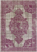 Saville Grey/Raspberry Vintage Rug
