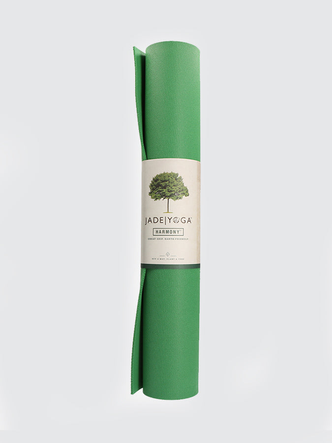 Jade Yoga Harmony 71" Inch Yoga Mat 5mm Jungle Green