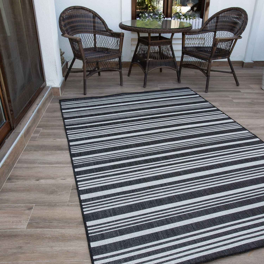 Ecology Outdoor Rug Black