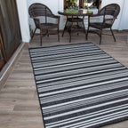 Ecology Outdoor Rug Black