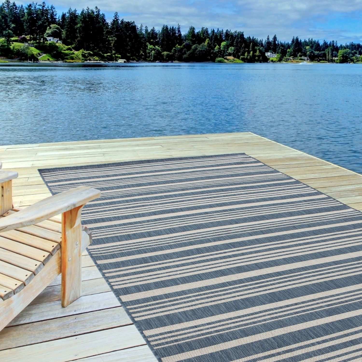 Ecology Outdoor Rug Blue