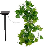 LED Solar String Ivy Flower Lights 30 LEDs Outdoor Garden 4.9m