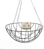 14" Indoor Outdoor Green Garden Hanging Baskets