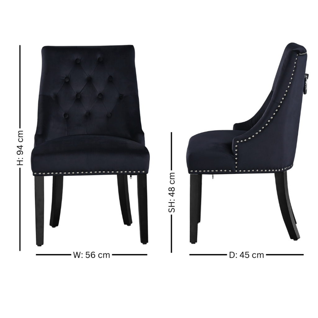 LUX Velvet Dining Chair
