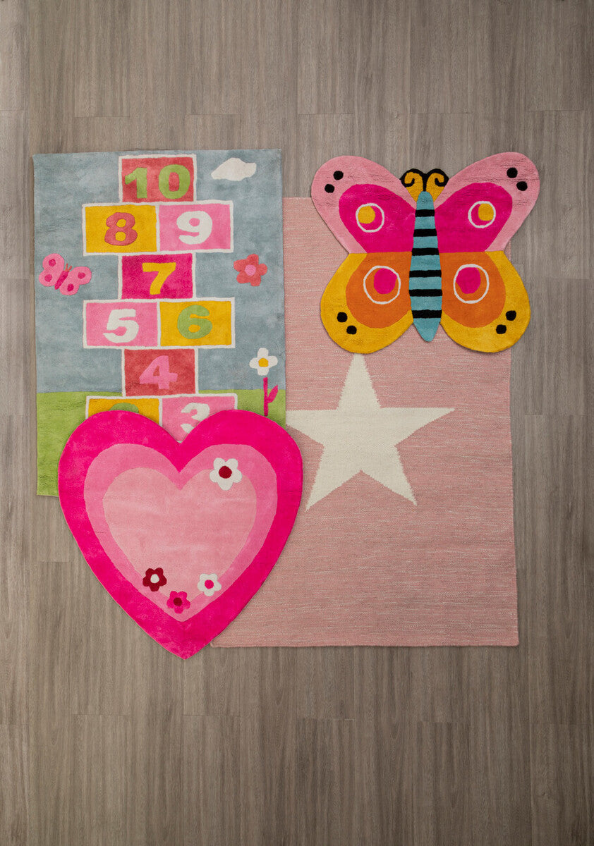Kids Butterfly Rug