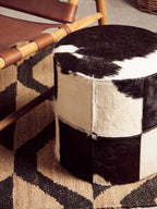 Small Black Wave Pattern Rug
