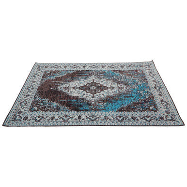 Small Teal Rug