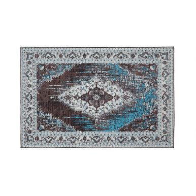 Small Teal Rug
