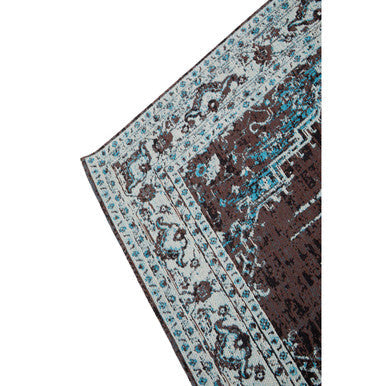 Small Teal Rug