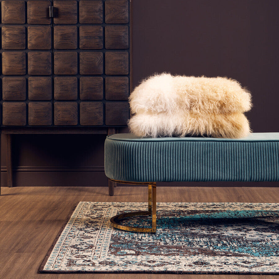 Large Teal Rug
