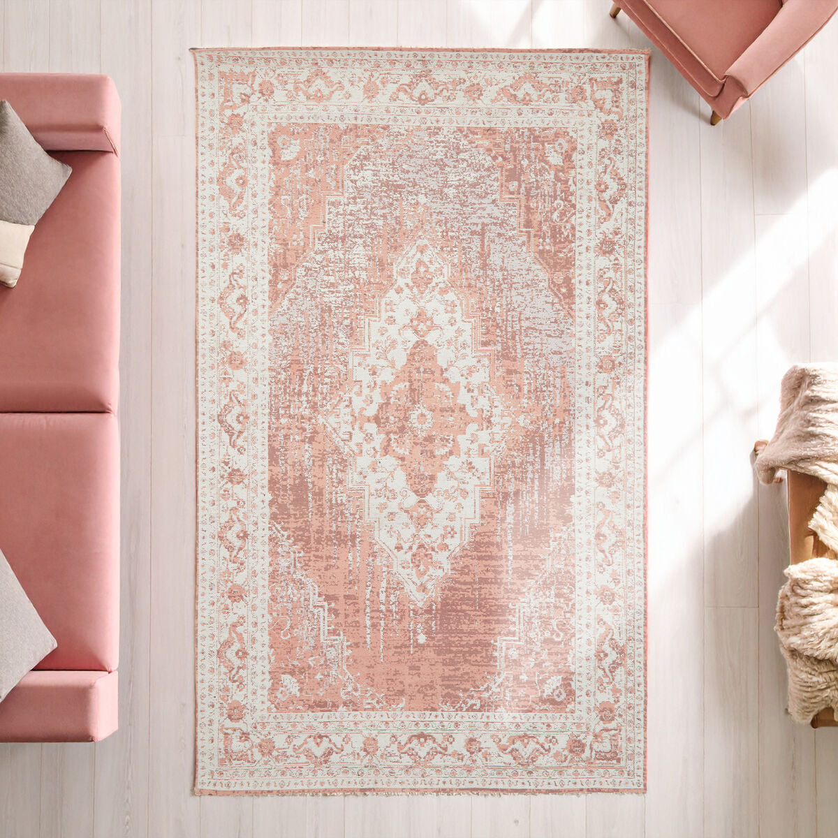 Large Pink Rug