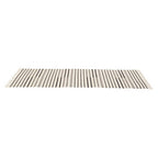 Black and White Striped Cotton Table Runner