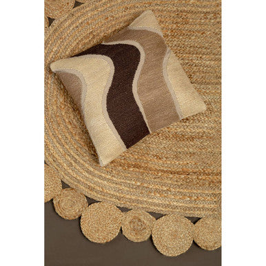 Oval Woven Jute Rug