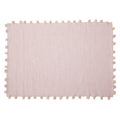 Kids Rectangular Pink Rug