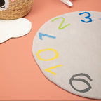 Kids Round Number Rug