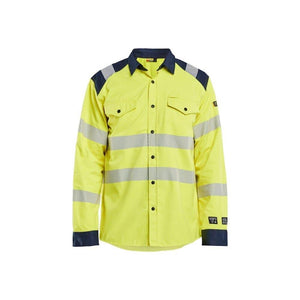 Hi-vis yellow/navy blue