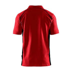 Blaklader 3324 Short Sleeve Polo Shirt Red / Black