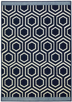 Maestro Honeycomb Navy Rug 160X230 cm