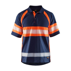 Navy Blue / Orange