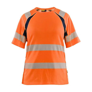 Orange / Navy Blue