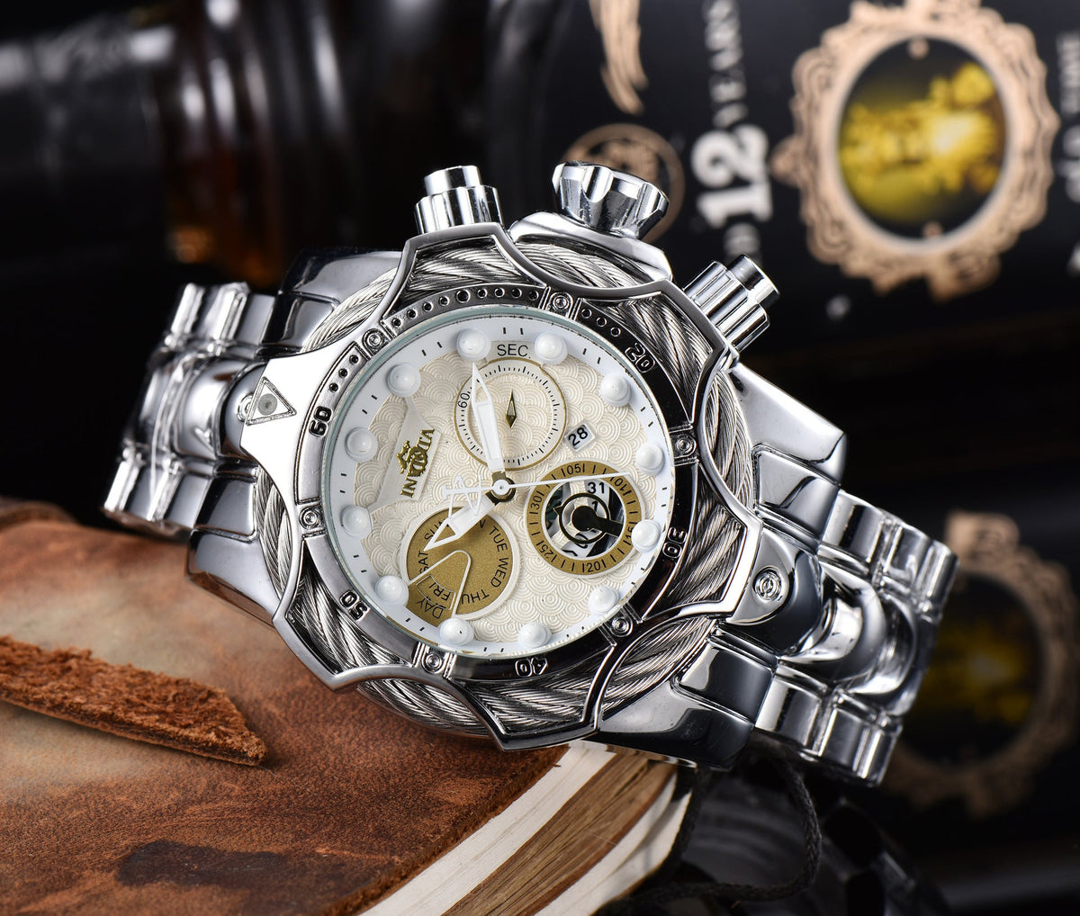 Invicta Large Plate Clown Watch