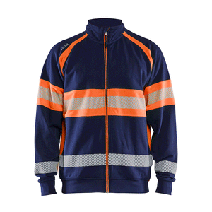 Navy blue/Orange