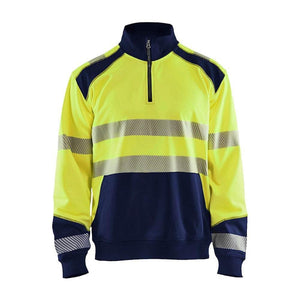 Hi-vis yellow/navy blue