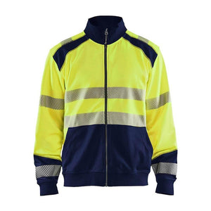 Hi-vis yellow/navy blue