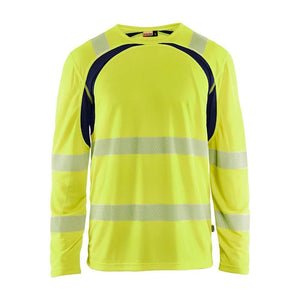 Hi-Vis Yellow / Navy Blue