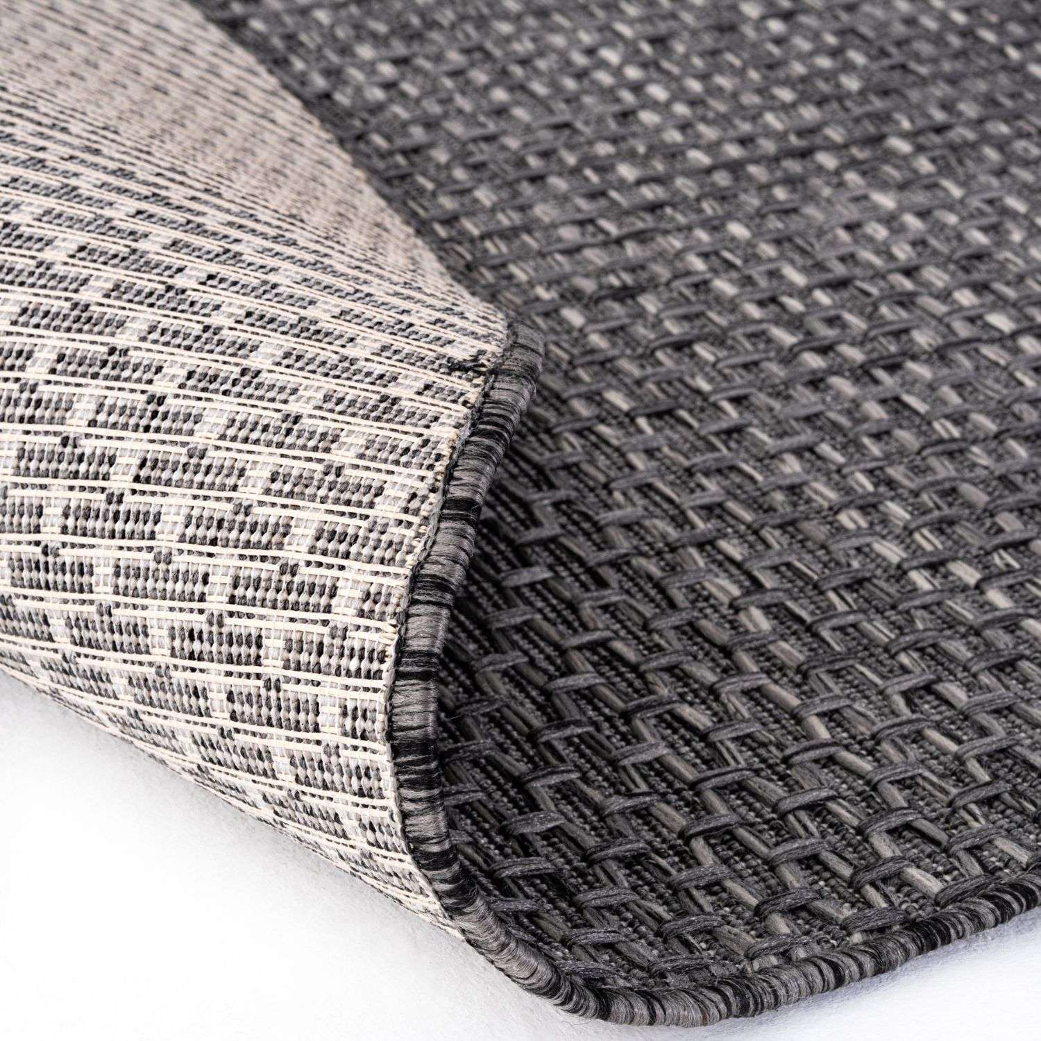 Magic Outdoor Rug Dark Grey