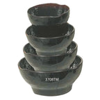 Tenmoku Melamine Wave Soup Bowl 40oz - Dozen