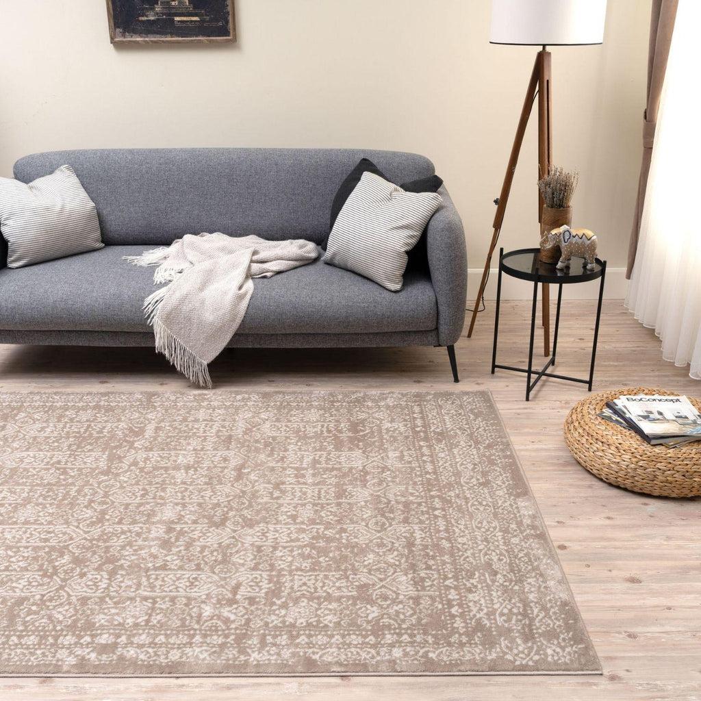 Beige Vintage Rug