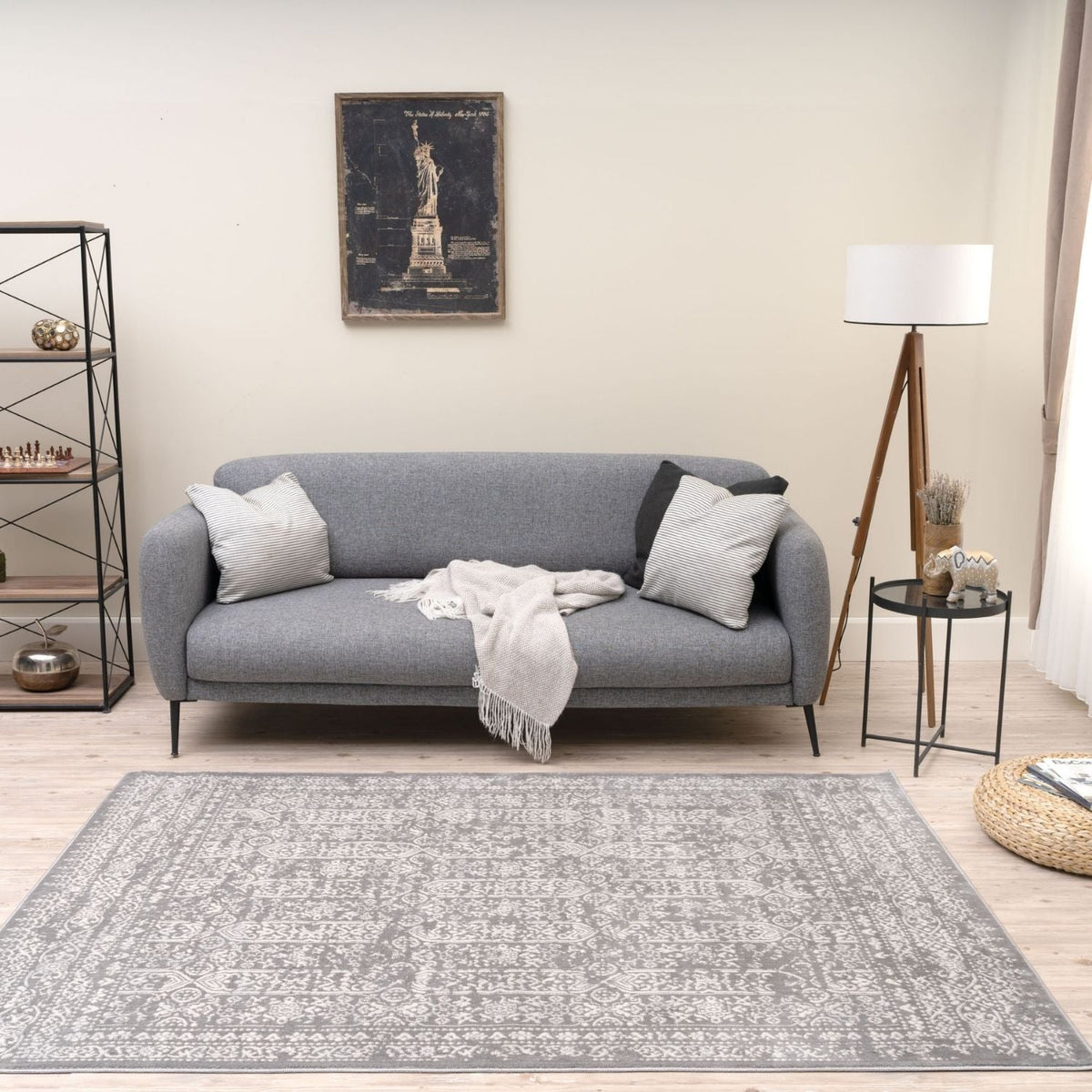 Grey Vintage Rug