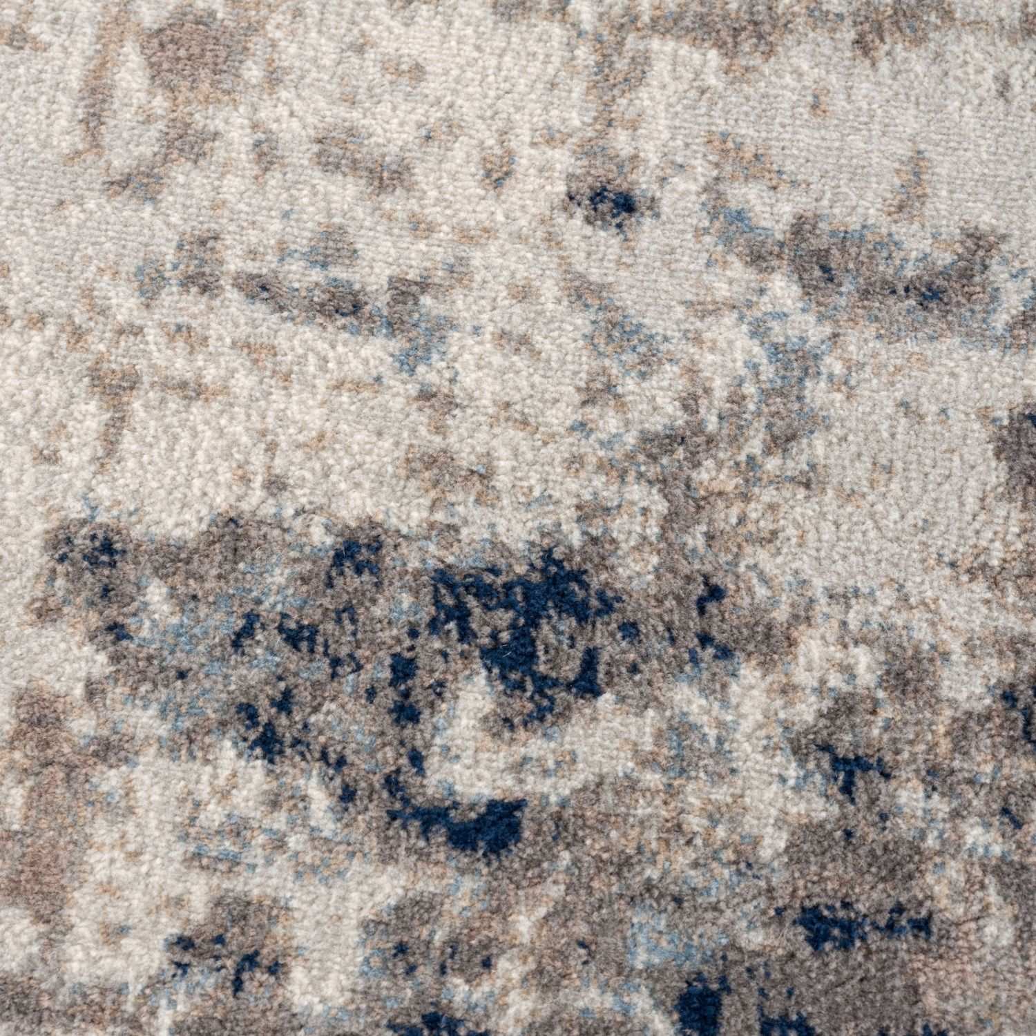 Brown & Navy Rug