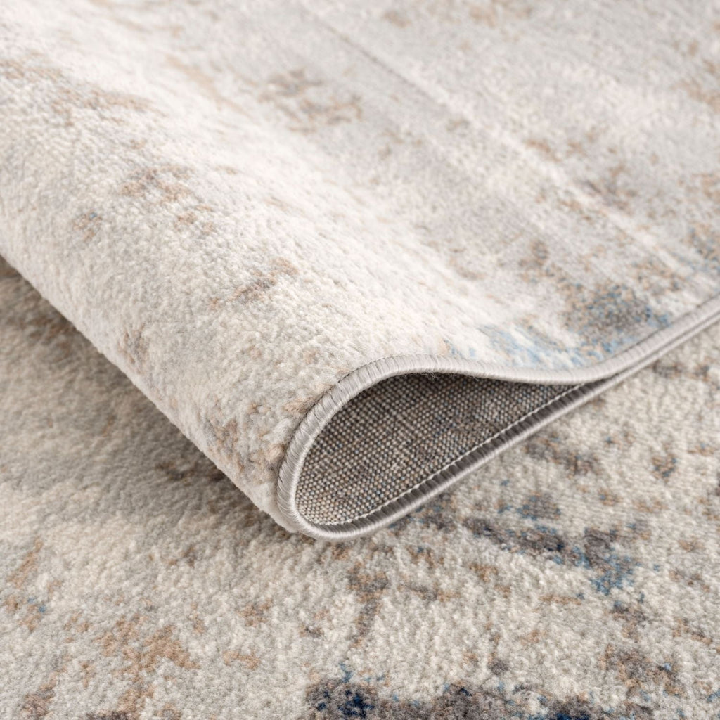 Brown & Navy Rug
