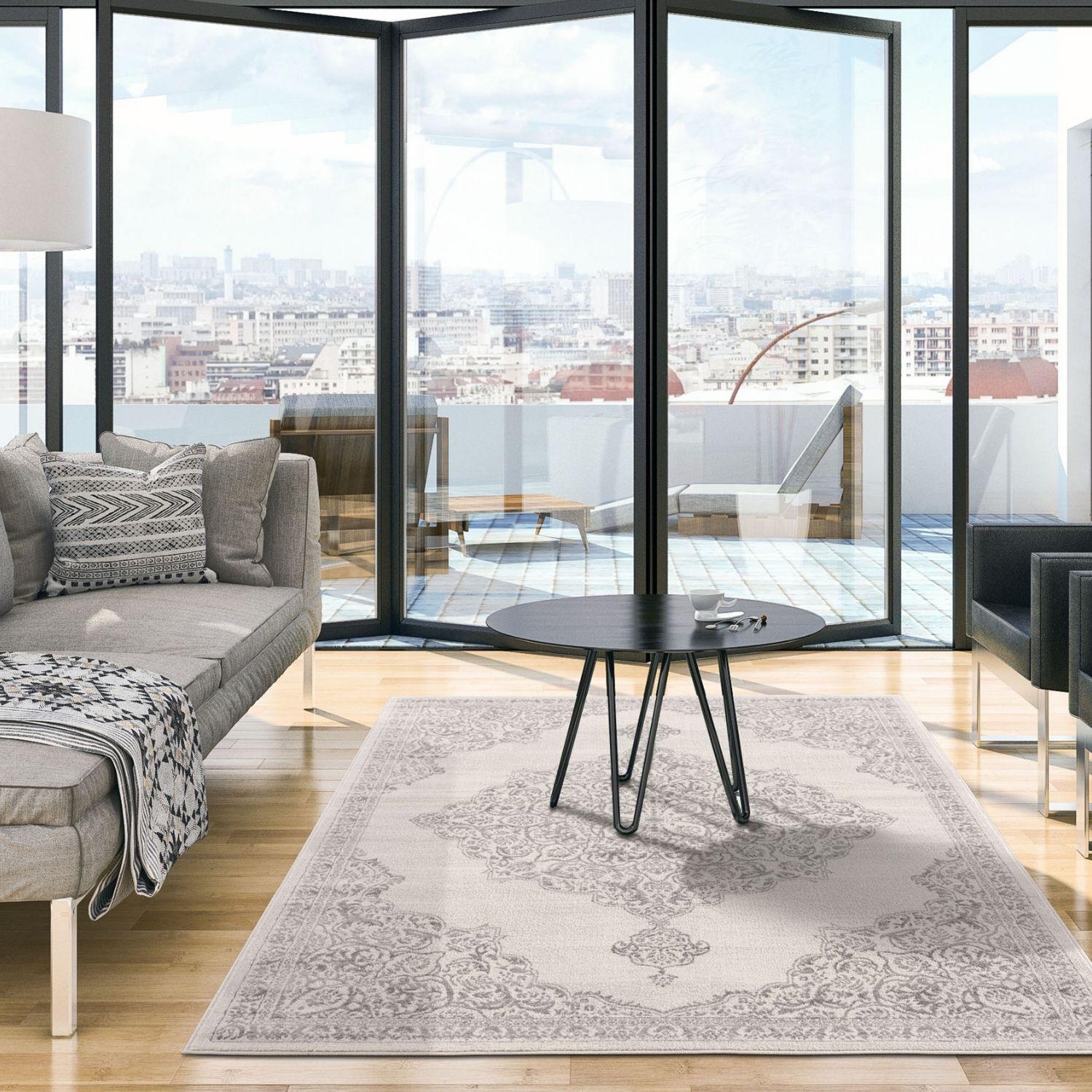 Montana Modern Grey Rugs