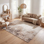 Abstract Brown Rug