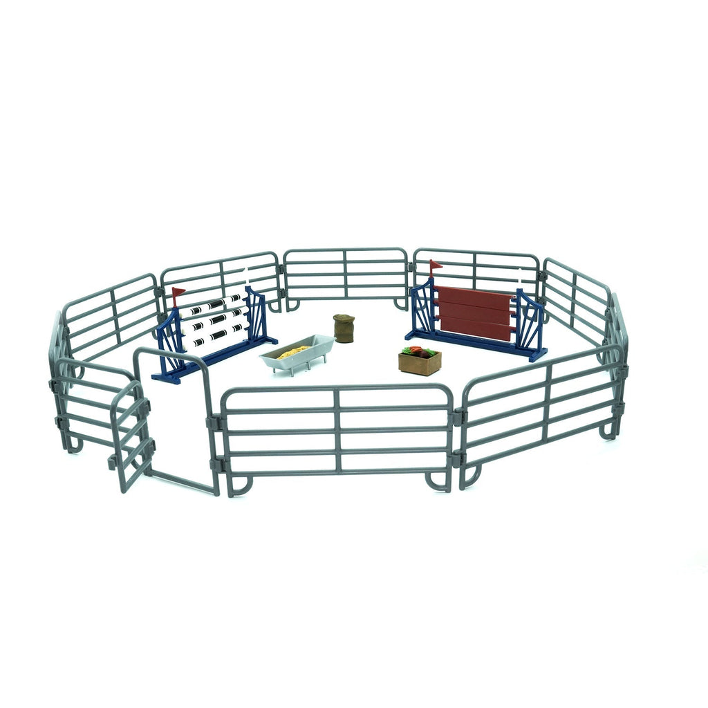 Equestrian Ring Playset Horse Riding Toy Set