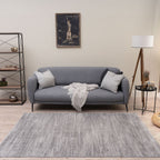Grey Abstract Rug
