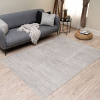 Cream & Grey Abstract Rug