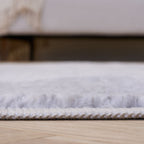 Cream & Grey Abstract Rug