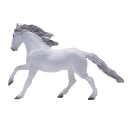 Lusitano Grey Horse Toy Realistic Equestrian Model
